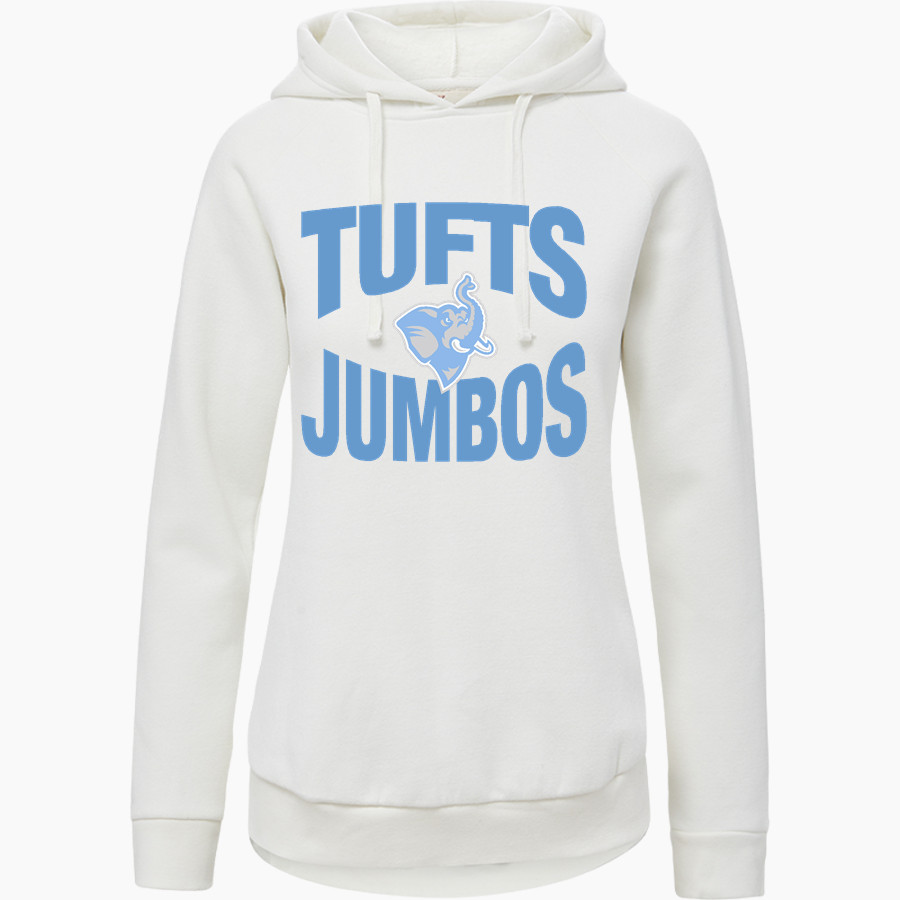 Tufts Jumbos <span class="pdp-name-mascot">Tufts University Jumbos</span> MV Sport Women's Vintage Fleece Hoodie