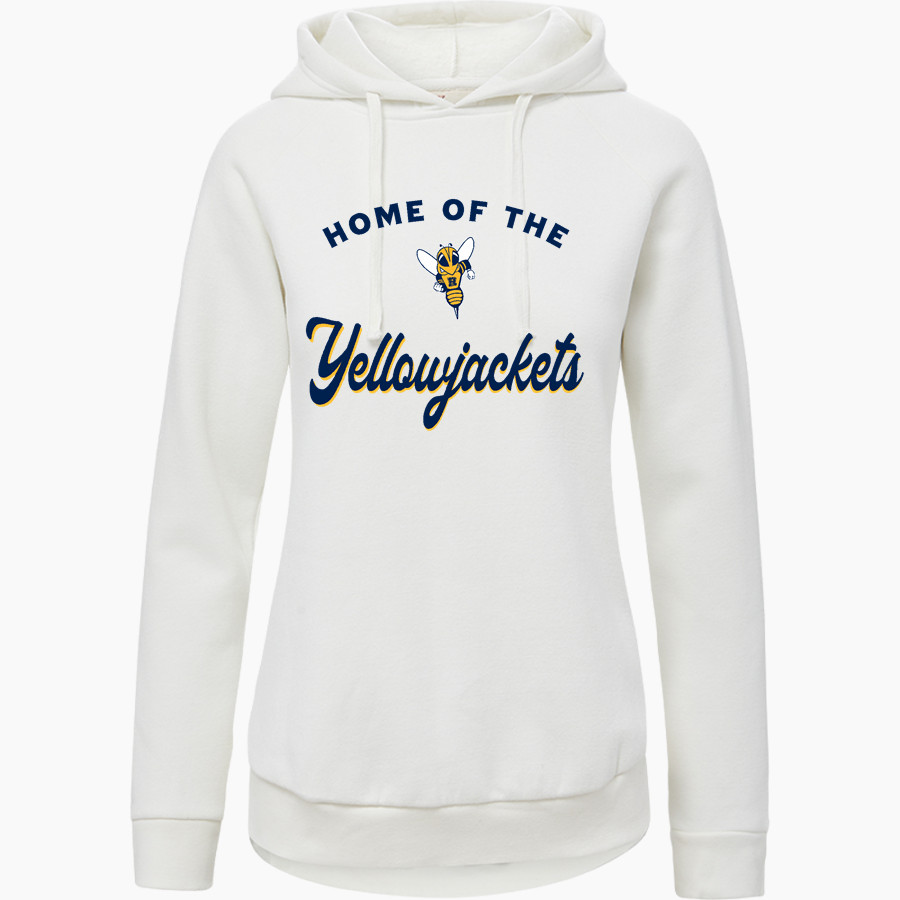 Rochester YellowJackets MV Sport Women's Vintage Fleece Hoodie