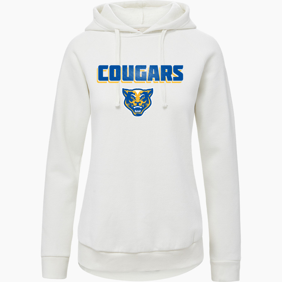 Greenfield Central Cougars Online Store <span class="pdp-name-mascot">Greenfield-Central Cougars</span> MV Sport Women's Vintage Fleece Hoodie