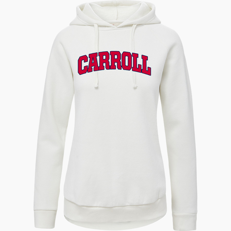 Carroll Rebels MV Sport Women's Vintage Fleece Hoodie
