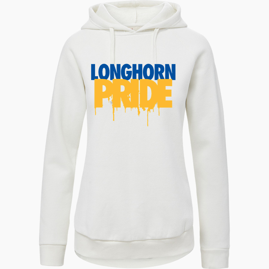 DIME BOX HIGH SCHOOL LONGHORNS <span class="pdp-name-mascot">DIME BOX LONGHORNS</span> MV Sport Women's Vintage Fleece Hoodie