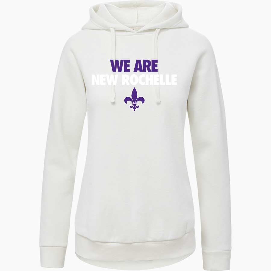 NEW ROCHELLE HIGH SCHOOL HUGUENOTS <span class="pdp-name-mascot">NEW ROCHELLE HUGUENOTS</span> MV Sport Women's Vintage Fleece Hoodie