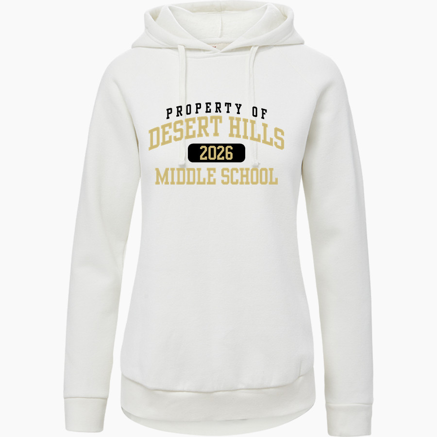 Desert Hills Thunder <span class="pdp-name-mascot">Desert Hills Middle School Thunder</span> MV Sport Women's Vintage Fleece Hoodie