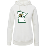 Bemidji State Athletics <span class="pdp-name-mascot">Bemidji State Beavers</span> MV Sport Women's Vintage Fleece Hoodie Front Thumbnail
