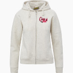 Alexandria College Legends <span class="pdp-name-mascot">Alexandria Technical & Community College Legends</span> MV Sport Women's Vintage Fleece Full-Zip Hoodie Front Thumbnail