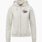 PRAIRIE CITY SCHOOL PANTHERS <span class="pdp-name-mascot">PRAIRIE CITY PANTHERS</span> MV Sport Women's Vintage Fleece Full-Zip Hoodie Front Thumbnail
