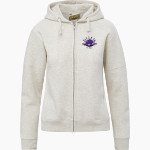 Shell Bank Brigade <span class="pdp-name-mascot">Shell Bank P771K@014 Labradors</span> MV Sport Women's Vintage Fleece Full-Zip Hoodie Front Thumbnail