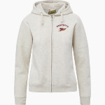NEW ALBANY HIGH SCHOOL EAGLES MV Sport Women's Vintage Fleece Full-Zip Hoodie Front Thumbnail
