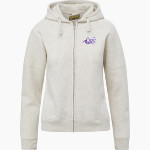 Plano Reapers <span class="pdp-name-mascot">Plano Reapers</span> MV Sport Women's Vintage Fleece Full-Zip Hoodie Front Thumbnail