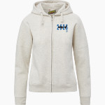 Forsyth Tech Trailblazers <span class="pdp-name-mascot">Forsyth Technical Community College Trailblazers</span> MV Sport Women's Vintage Fleece Full-Zip Hoodie Front Thumbnail