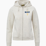 Oxford Wildcats <span class="pdp-name-mascot">Oxford Wildcats</span> MV Sport Women's Vintage Fleece Full-Zip Hoodie Front Thumbnail