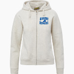 Assumption Greyhounds <span class="pdp-name-mascot">Assumption Greyhounds</span> MV Sport Women's Vintage Fleece Full-Zip Hoodie Front Thumbnail