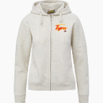 EAST IBERVILLE HIGH SCHOOL TIGERS <span class="pdp-name-mascot">EAST IBERVILLE TIGERS</span> MV Sport Women's Vintage Fleece Full-Zip Hoodie Front Thumbnail