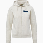 HAMILTON HIGH SCHOOL MARINES MV Sport Women's Vintage Fleece Full-Zip Hoodie Front Thumbnail