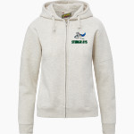 Seacrest Stingrays <span class="pdp-name-mascot">Seacrest Stingrays</span> MV Sport Women's Vintage Fleece Full-Zip Hoodie Front Thumbnail