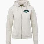 Gunston Herons MV Sport Women's Vintage Fleece Full-Zip Hoodie Front Thumbnail
