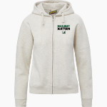 Hockaday School Online Store <span class="pdp-name-mascot">Hockaday</span> MV Sport Women's Vintage Fleece Full-Zip Hoodie Front Thumbnail