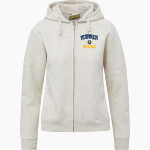 Warner Royals <span class="pdp-name-mascot">Warner Royals</span> MV Sport Women's Vintage Fleece Full-Zip Hoodie Front Thumbnail