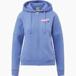 NAZ Wranglers Sideline Store <span class="pdp-name-mascot">NAZ Wranglers</span> MV Sport Women's Vintage Fleece Full-Zip Hoodie Front Thumbnail