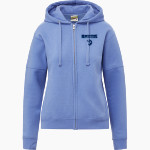 BARTLESVILLE HIGH SCHOOL BRUINS <span class="pdp-name-mascot">BARTLESVILLE BRUINS</span> MV Sport Women's Vintage Fleece Full-Zip Hoodie Front Thumbnail