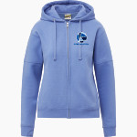 Christ Little Rock Falcons <span class="pdp-name-mascot">Christ Little Rock Falcons</span> MV Sport Women's Vintage Fleece Full-Zip Hoodie Front Thumbnail
