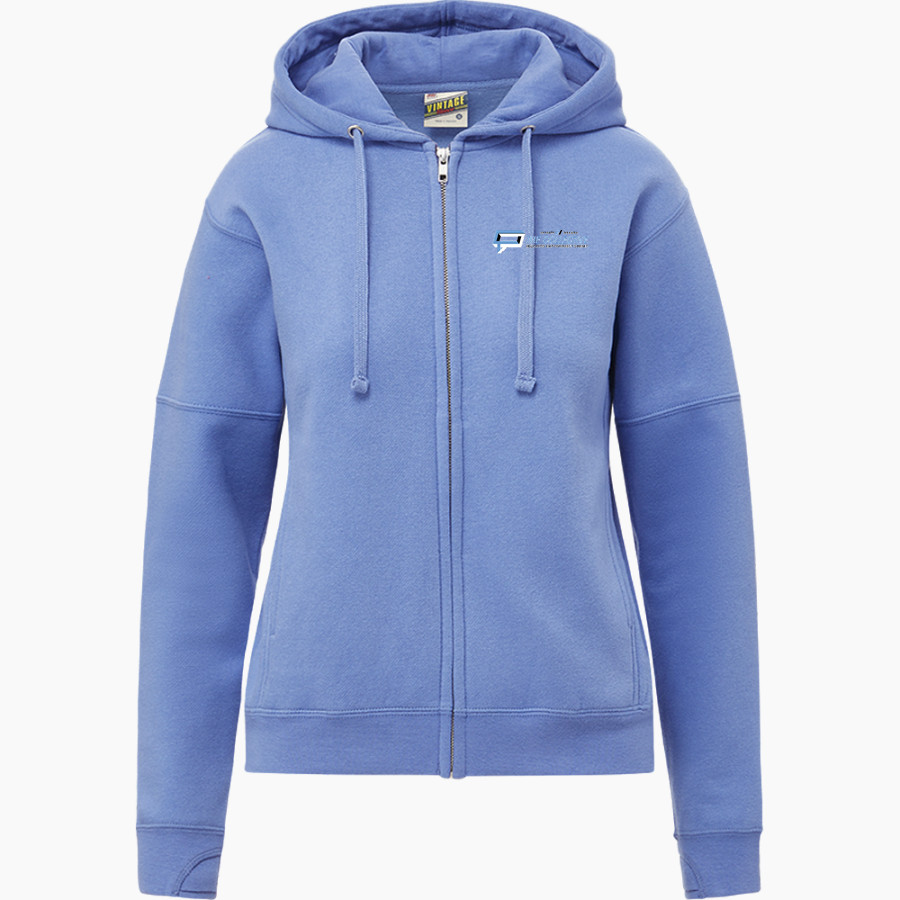 Believe In You <span class="pdp-name-mascot">Believe In You</span> MV Sport Women's Vintage Fleece Full-Zip Hoodie