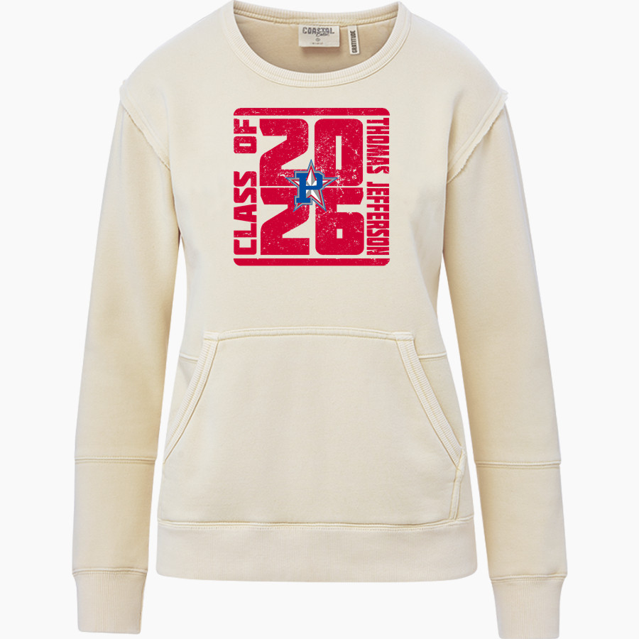 Thomas Jefferson Patriots <span class="pdp-name-mascot">Thomas Jefferson Patriots</span> MV Sport Women's Coastal Color Crew