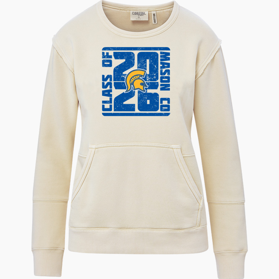 MASON CO CENTRAL HIGH SCHOOL SPARTANS MV Sport Women's Coastal Color Crew