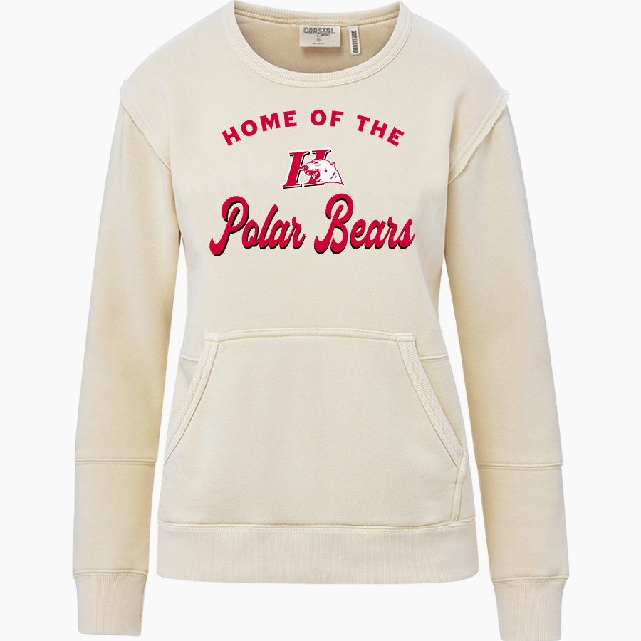 HORTONVILLE HIGH SCHOOL POLAR BEARS <span class="pdp-name-mascot">HORTONVILLE POLAR BEARS</span> MV Sport Women's Coastal Color Crew
