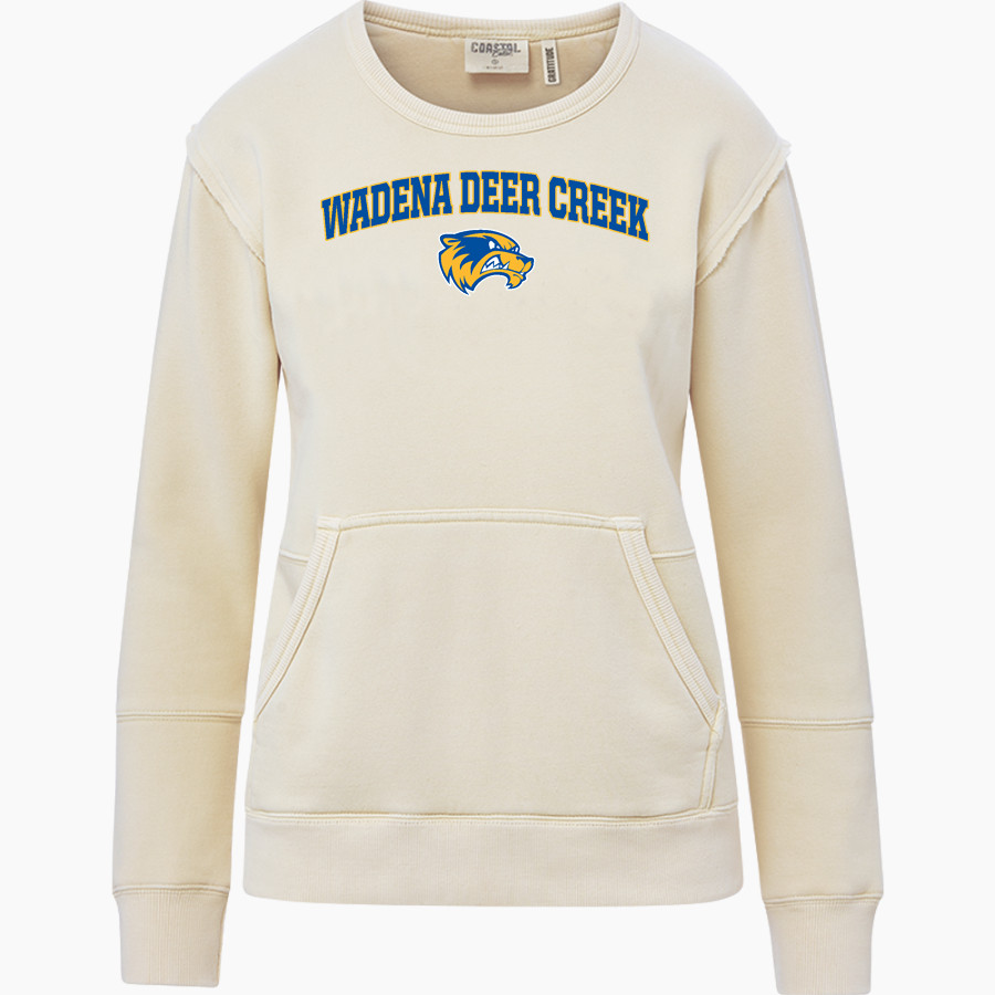 WADENA DEER CREEK HIGH SCHOOL WOLVERINES MV Sport Women's Coastal Color Crew