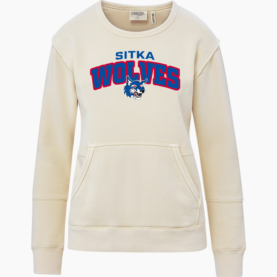 SITKA HIGH SCHOOL WOLVES <span class="pdp-name-mascot">SITKA WOLVES</span> MV Sport Women's Coastal Color Crew