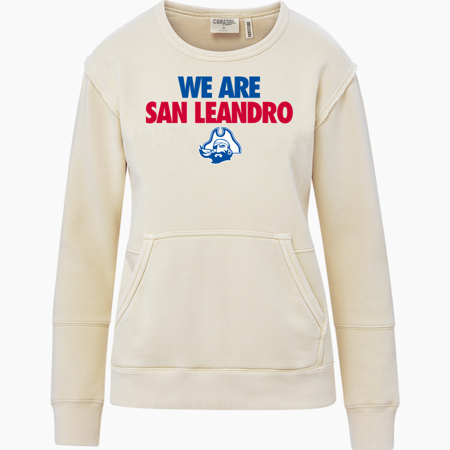 SAN LEANDRO HIGH SCHOOL PIRATES MV Sport Women's Coastal Color Crew