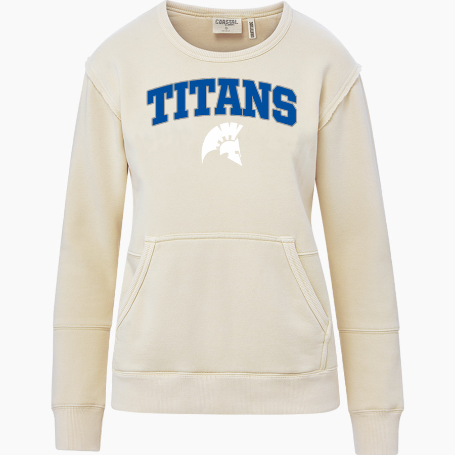Tacoma Community College Titans MV Sport Women's Coastal Color Crew
