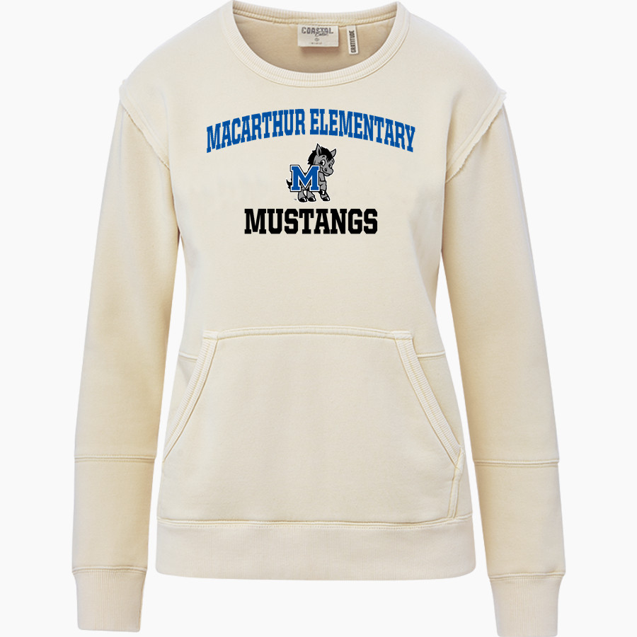 MacArthur Elementary Mustangs <span class="pdp-name-mascot">McArthur Elementary</span> MV Sport Women's Coastal Color Crew