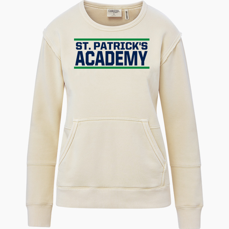 St. Patrick's Academy Wolfhounds <span class="pdp-name-mascot">Great Falls Central Catholic H S Mustangs</span> MV Sport Women's Coastal Color Crew