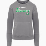 Blackfoot Broncos MV Sport Women's Coastal Color Crew Front Thumbnail