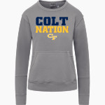 Cape Fear Colts <span class="pdp-name-mascot">Cape Fear Colts</span> MV Sport Women's Coastal Color Crew Front Thumbnail