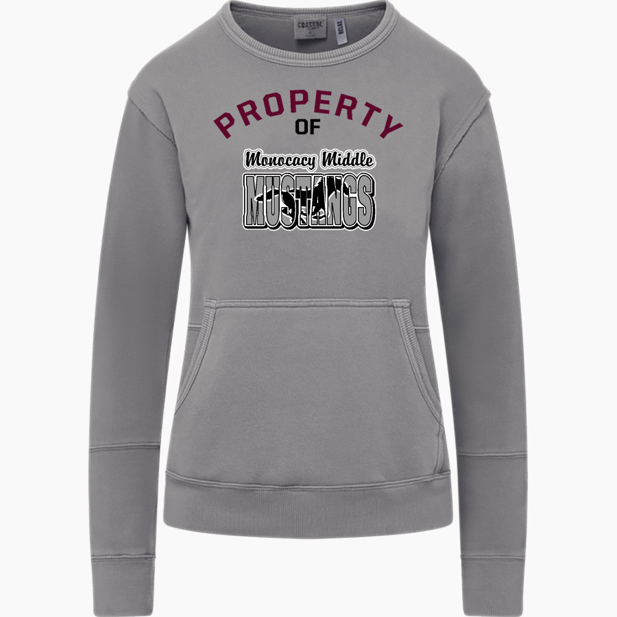 Monocacy Mustangs <span class="pdp-name-mascot">Monocacy Middle School Mustangs</span> MV Sport Women's Coastal Color Crew