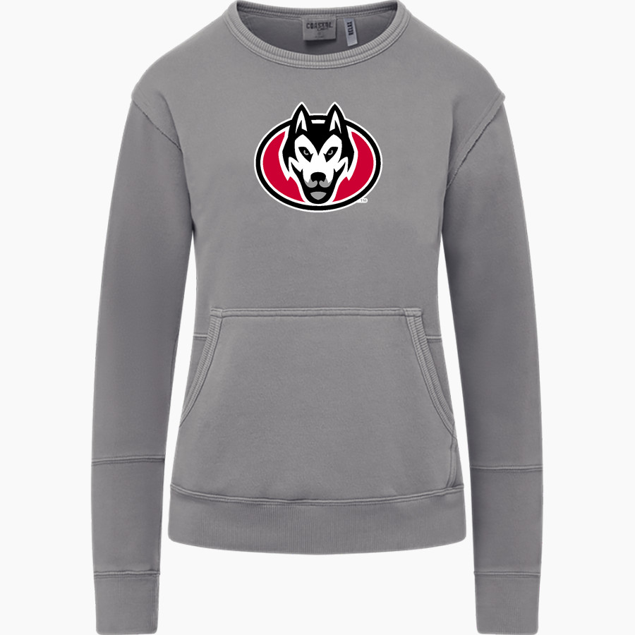 St. Cloud State University The Official Online Store <span class="pdp-name-mascot">St. Cloud State Huskies</span> MV Sport Women's Coastal Color Crew