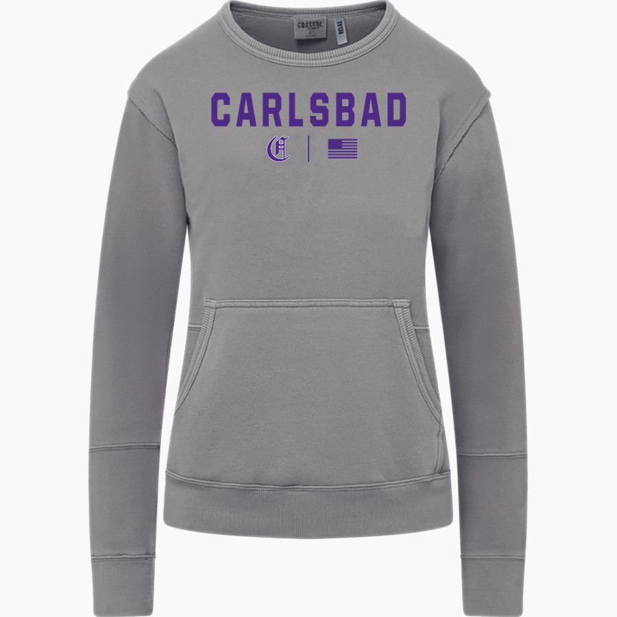 Carlsbad Lancers <span class="pdp-name-mascot">Carlsbad Lancers</span> MV Sport Women's Coastal Color Crew