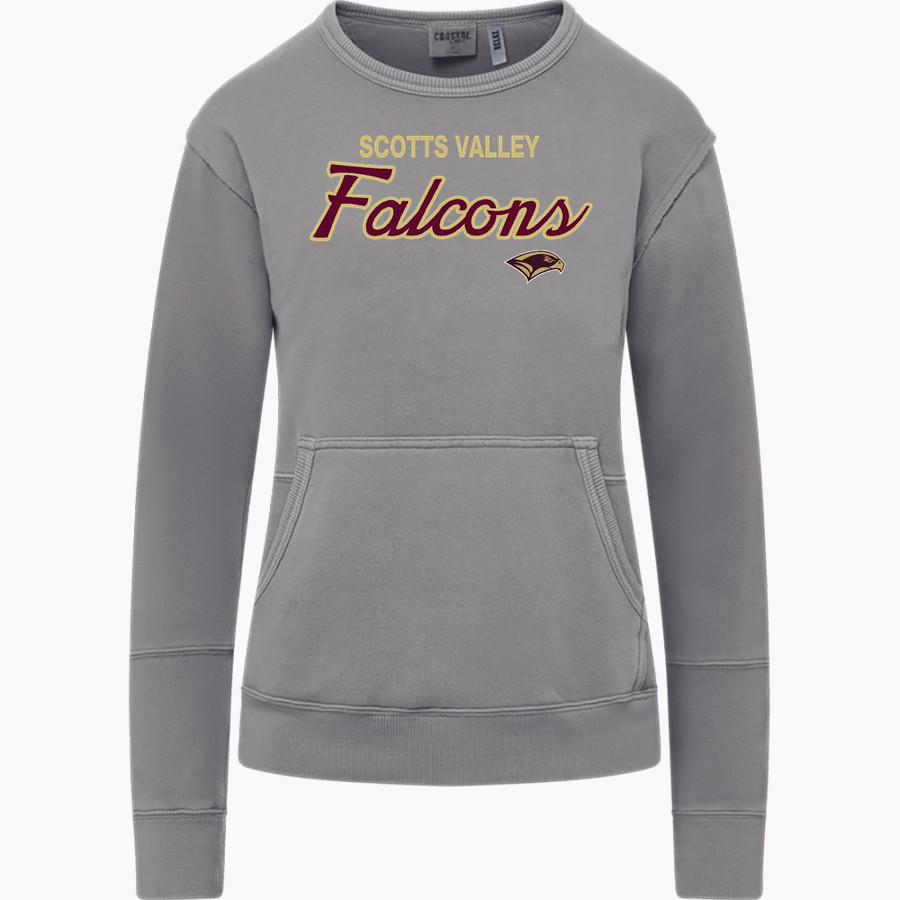 Scotts Valley Falcons MV Sport Women's Coastal Color Crew