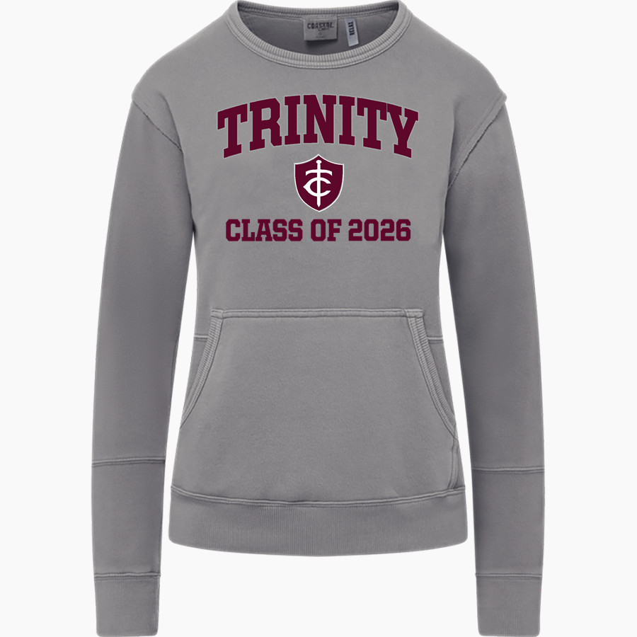 Trinity Warriors <span class="pdp-name-mascot">Trinity Christian Warriors</span> MV Sport Women's Coastal Color Crew