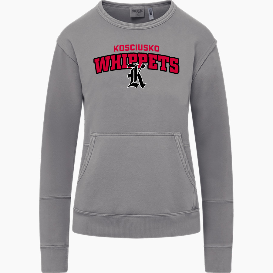 KOSCIUSKO HIGH SCHOOL WHIPPETS <span class="pdp-name-mascot">KOSCIUSKO WHIPPETS</span> MV Sport Women's Coastal Color Crew