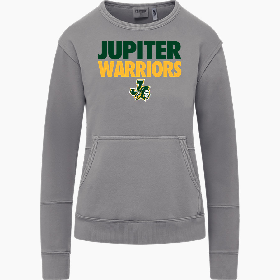 JUPITER HIGH SCHOOL WARRIORS <span class="pdp-name-mascot">JUPITER WARRIORS</span> MV Sport Women's Coastal Color Crew