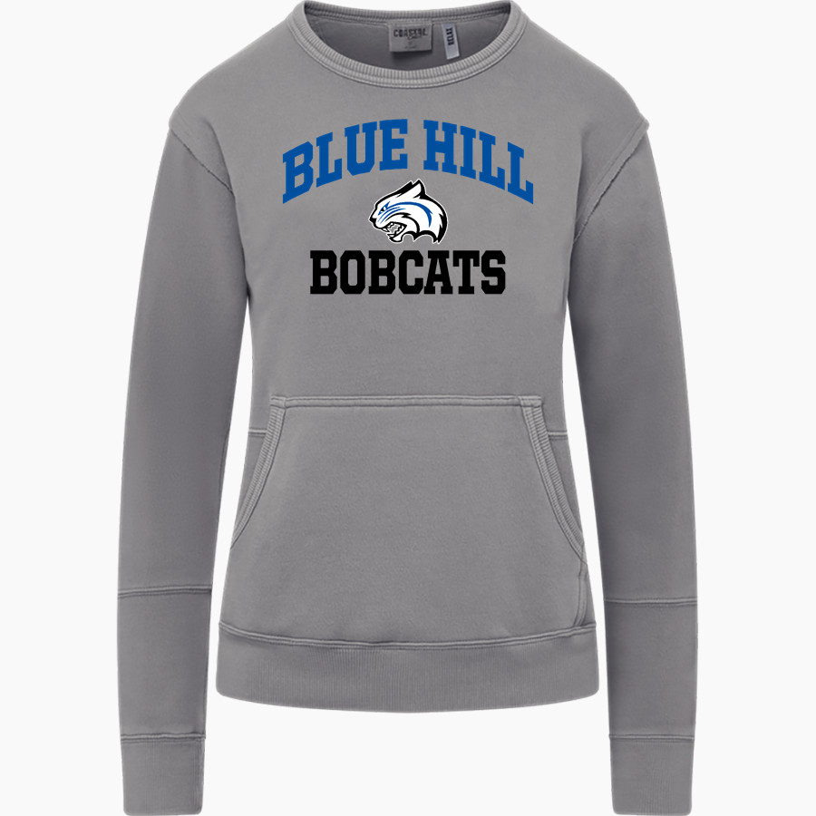 Blue Hill Bobcats <span class="pdp-name-mascot">Blue Hill Community School District Bobcats</span> MV Sport Women's Coastal Color Crew