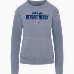 Detroit Mercy Titans Sideline Store <span class="pdp-name-mascot">UDM Titans</span> MV Sport Women's Coastal Color Crew Front Thumbnail