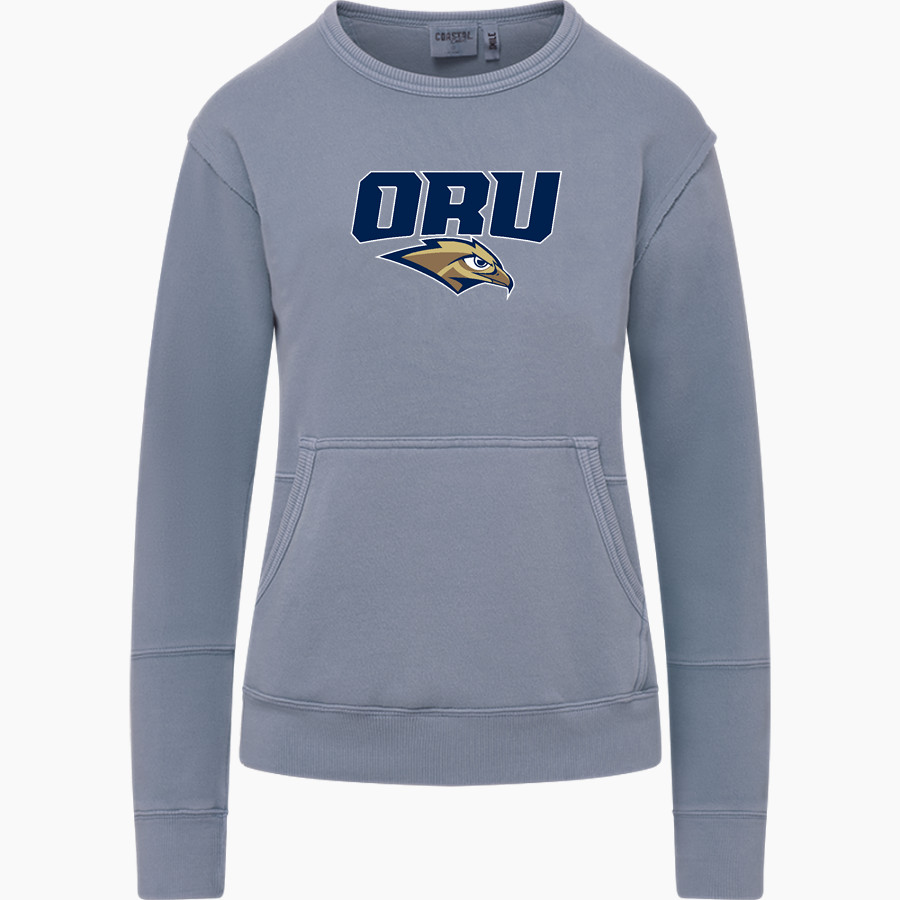 Oral Roberts Golden Eagles <span class="pdp-name-mascot">Oral Roberts Golden Eagles</span> MV Sport Women's Coastal Color Crew