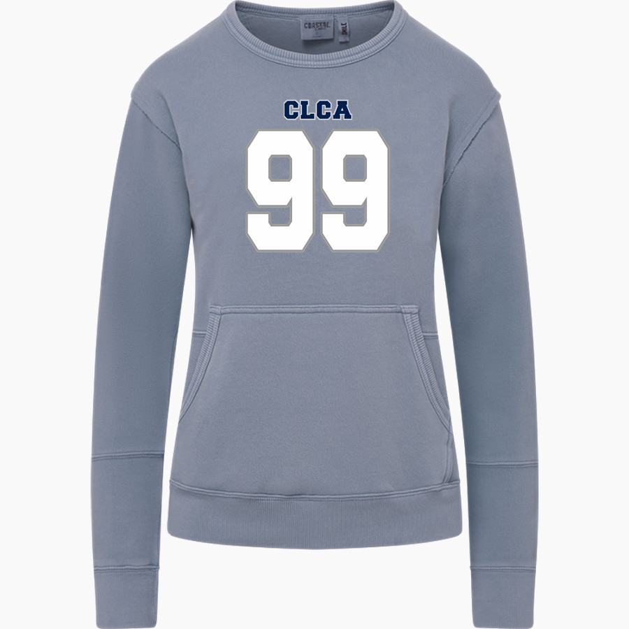 Crown of Life Knights <span class="pdp-name-mascot">Crown of Life Christian Academy Knights</span> MV Sport Women's Coastal Color Crew