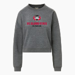 St. Cloud State University The Official Online Store <span class="pdp-name-mascot">St. Cloud State Huskies</span> MV Sport Women's Vintage Fleece Crew Front Thumbnail
