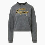 CLAWSON HIGH SCHOOL TROJANS <span class="pdp-name-mascot">CLAWSON TROJANS</span> MV Sport Women's Vintage Fleece Crew Front Thumbnail